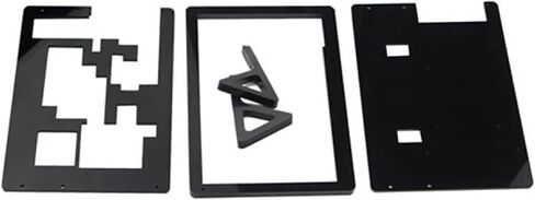 7" LCD Screen Front&Rear Back Shell Base Screws Kit for Raspberry Pi 2 B in Saudi Arabia
