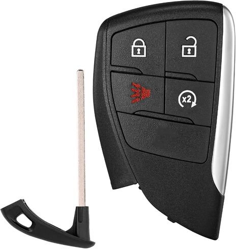 Smart Key Fob Replacement Remote fits for Chevy Blazer EV 2024-2025 Colorado 2023-2026 Equinox EV 2024-2026 Silverado 2021-2026 Tahoe 2022-2025 Traverse 2025-2026 Car Keyless Entry YG0G21TB2 433Mhz in Saudi Arabia