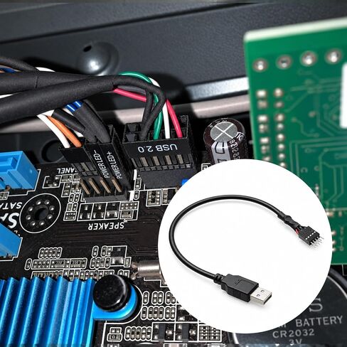 9 Pin to USB Adapter, USB Header Splitter in Saudi Arabia