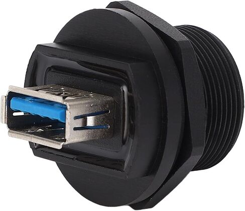 USB 3.0 Dual Female Socket, Robust Threaded Design in Kuwait