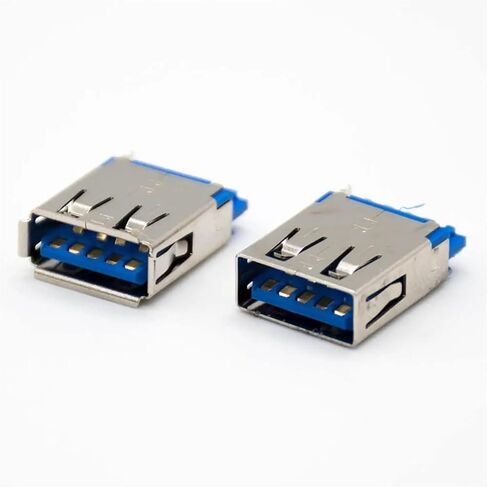 USB Type-A Female Straight 9-Pin Connector with Curled in Saudi Arabia