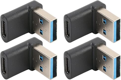 USB Type C Right Angle Adapter, 10Gbps Fast Speed in Kuwait