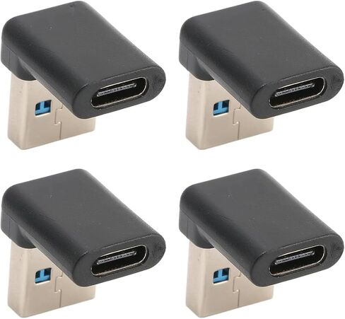 USB Type C Right Angle Adapter, 10Gbps Fast Speed in Kuwait
