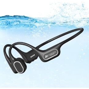 Bone Conduction Swimming Headphones,IP68 Waterproof Underwater Swim Earbuds in Saudi Arabia