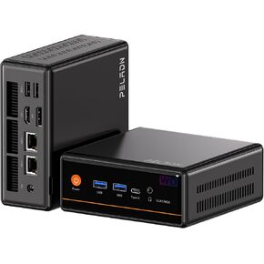 PELADN Mini PC, Ryzen 5 5600H,16GB DDR4(Dual-Slot Upgradeable)/512GB SSD in Saudi Arabia
