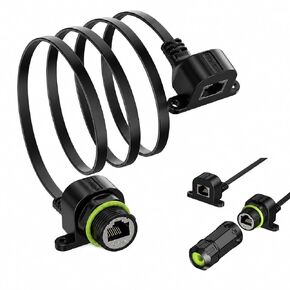 EDUP LOVE Cat6 Flat Starlink Window Cable Pass Through RJ45 Extension Cable in Saudi Arabia