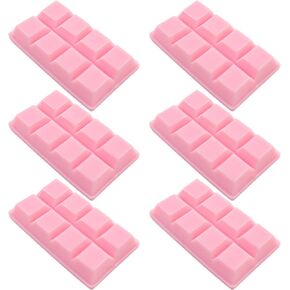 Fake Chocolates Models Pink, PVC Realistic Display Food Props Artificial Desserts Candy for Decoration, Photography-6 Pcs in Saudi Arabia