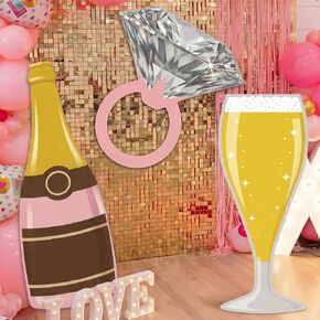 3 Pcs Bachelorette Party Decor Bachelorette Photo Booth Prop in Saudi Arabia