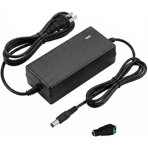 12V DC Power Supply 2.5A 30W Universal AC Adapter 100-240 50/60Hz AC to DC 12 Volt 2500mp power adapter Transformer, 7.6ft DC 12V Power Cord【5.5mm x 2.5mm&2.1mm Barrel Plug】 in Saudi Arabia