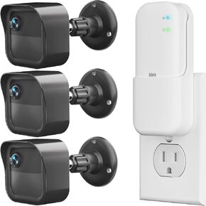 Outdoor Camera Surveillance Mount for Blink-3 Pack, Weatherproof Protective Housing and 360 Degree Adjustable Mount for Blink Outdoor 4th & 3rd Gen Cam with a Sync Module Core Mount in Saudi Arabia