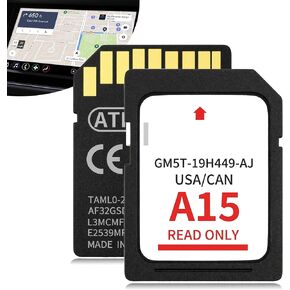 2026 Latest A15 Navigation SD Card for Ford Lincoln, Ford Sync 2 SD Card GPS Map Update USA/Canada for F-150 Accessories Ford Explorer Fusion Escape Edge Expedition Lincoln MKZ MKC MKX, GM5T-19H449-AJ in Saudi Arabia