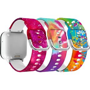 Compatible with Gizmo Watch Band Replacement for Kids/T-Mobile SyncUP Watch 2 1 Boys Girls,Cute Tie Dye Straps 20MM Small Size Watch Bands for Gizmo 3 2 1/Gabb 3e 3 2 1/Cosmo JrTrack 5/4/3/2 SE/2/1 in Saudi Arabia