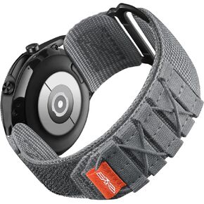 أشرطة 22 مم متوافقة مع ساعة Samsung Galaxy Watch 3 45 مم/Galaxy Watch 46 مم SM-R800/Gear S3 Frontier/Classic، حزام رياضي من النايلون المتين العسكري in Kuwait