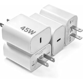 4Pack USB C Charger Block 20W Phone Fast Charger Wall Charger with PD 3.0 in Saudi Arabia