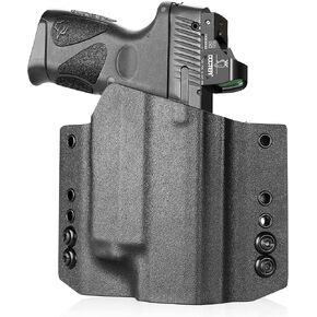 WARRIORLAND Taurus G2C / G3C Olight PL-Mini 2 Valkyrie Holster OWB Kydex Made Optic Cut: Taurus G2C / G3C / Millennium G2 PT111 / PT140 w/PL-MIN 2, Outside Waistband Carry, Adj. Ride Height, Right in Saudi Arabia