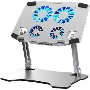 JSEIAJB Cooling Tablet Laptop Stand Adjustable Aluminum Notebook Computer Accessories Portable Holder in Saudi Arabia