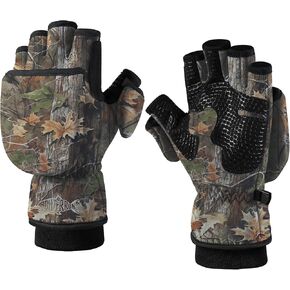 Riverruns Convertible Winter Fishing Gloves: Fingerless Mittens in Saudi Arabia