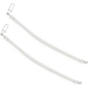 2pcs in-Line Trolling Shock Snubber with Snap & Barrel Swivel in Kuwait