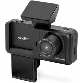 Minolta MNCD340WN 2View Dash Camera 1080P HD w/Interior Cam (Black) in Saudi Arabia