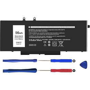 68Wh 3HWPP 03HWPP Laptop Battery Replacement for Dell Latitude 5410 5510 5501 5401 5411 5511 Precision 3541 3550 3551,Inspiron 7706 2-in-1, 17 7500 7506 2-in-1 Black 10X1J N2NLL 1VY7F 451-BCMN in Kuwait
