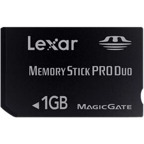 Lexar MSDP1GB-40-664 1 GB Platinum II Memory Stick Pro Duo (Retail Package) in Saudi Arabia