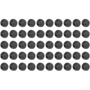 50PCS 6mm Silicone Fishing Shock Beads - Shock Absorber Rigs for Carp Fishing, Anti-Collision Buffer Stops for Line & Knot Protection in Kuwait