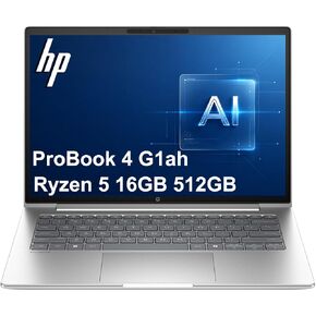 HP ProBook 4 G1ah Laptop, 14" FHD+, AMD Ryzen 5 220, 16GB DDR5, 512GB SSD in Kuwait