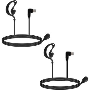 TIDRADIO TD-M2 Pro USB-C Port Earpiece 2Pack Suitable for TD-M2 PRO,TD-M2,TD-G100 PoC Radios Walkie Talkies in Saudi Arabia