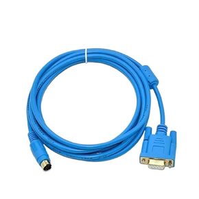 Suitable for FBS B1Z Series PLC Programming Cable PC-FBS Download Cable FBS-232P0-9F FBS232P09F(Blue-Magnetic Ring,5m) in Saudi Arabia