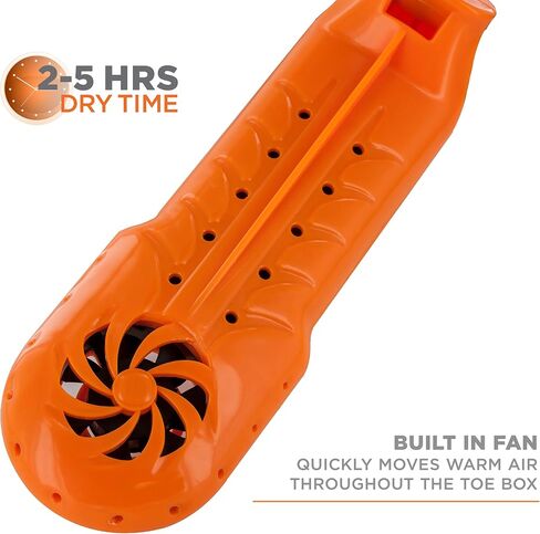 DryGuy Travel Dry DX Boot Dryer and Shoe Dryer, Orange & Black in Saudi Arabia