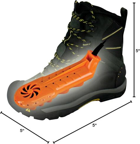 DryGuy Travel Dry DX Boot Dryer and Shoe Dryer, Orange & Black in Saudi Arabia