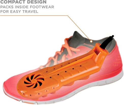 DryGuy Travel Dry DX Boot Dryer and Shoe Dryer, Orange & Black in Saudi Arabia