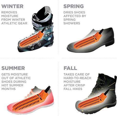 DryGuy Travel Dry DX Boot Dryer and Shoe Dryer, Orange & Black in Saudi Arabia