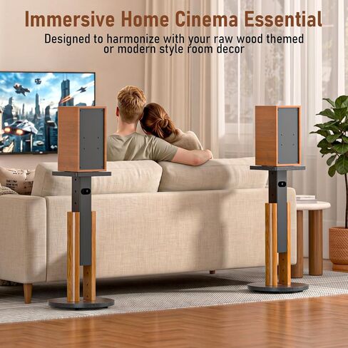 Universal Speaker Stands Pair for Bookshelf Studio Monitor Home Speakers in Saudi Arabia