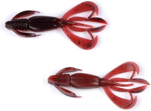 Twin Tail Crawfish Soft Plastic Swimbait in Saudi Arabia