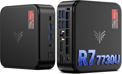 KAMRUI E3B Mini Gaming PC 2026, AMD Ryzen 7 7730U 16GB RAM 1TB SSD in Kuwait