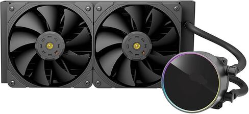 PD240 CPU Water Cooler ARGB 270W TDP Supports 1700/1200/115x/2066/AM4/AM5 Multi-Platform in Kuwait