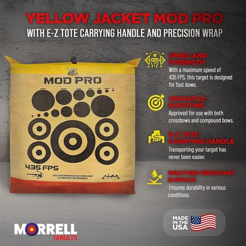 Morrell Yellow Jacket MOD Pro Archery Target, 435 FPS in Saudi Arabia