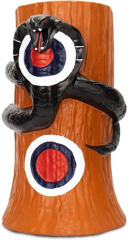 3D Archery Target - Black Snake & Tree Stump, Self-Healing PU Foam, Lifelike 3D Animal Target for Bow Hunting, Archery Animal Target for Compound & Recurve Bow Shooting in Saudi Arabia