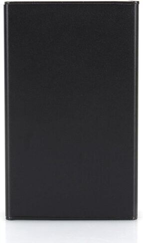 Aluminum Electronic Project Case PCB Instrument Enclosure Box DIY, 80x50x20mm Sandblasted Extruded Housing with Screws, Black in Saudi Arabia