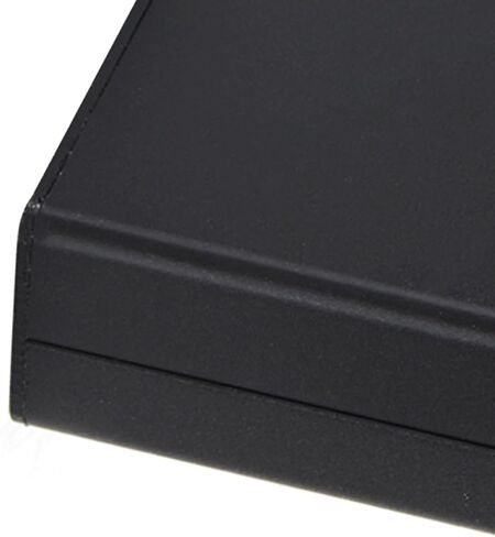 Aluminum Electronic Project Case PCB Instrument Enclosure Box DIY, 80x50x20mm Sandblasted Extruded Housing with Screws, Black in Saudi Arabia