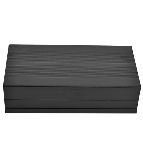 Aluminum Alloy Electronic Case Sand Black Enclosure DIY Protection Box for DIY Lovers 55 X 106 X 200mm in Kuwait