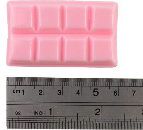 Fake Chocolates Models Pink, PVC Realistic Display Food Props Artificial Desserts Candy for Decoration, Photography-6 Pcs in Saudi Arabia