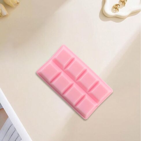 Fake Chocolates Models Pink, PVC Realistic Display Food Props Artificial Desserts Candy for Decoration, Photography-6 Pcs in Saudi Arabia