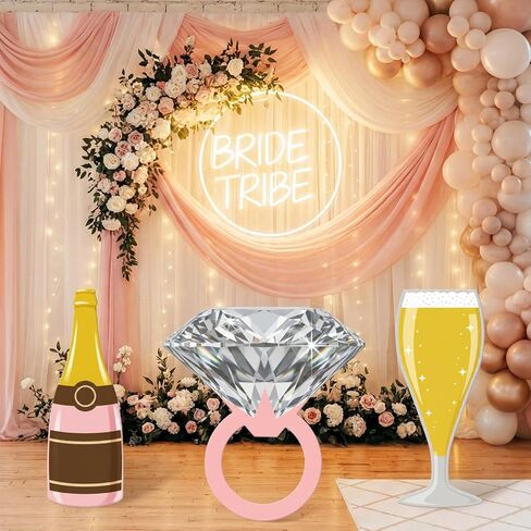 3 Pcs Bachelorette Party Decor Bachelorette Photo Booth Prop in Saudi Arabia