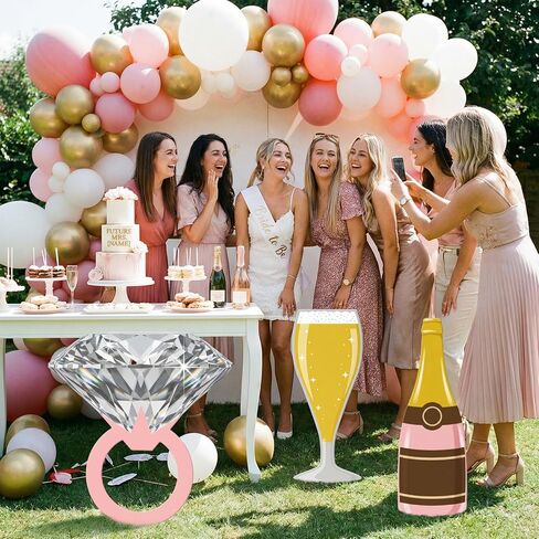3 Pcs Bachelorette Party Decor Bachelorette Photo Booth Prop in Saudi Arabia