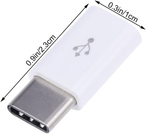 USB Type C to Micro USB Adapter Connector 56k Resistor Alloy in Saudi Arabia