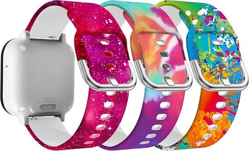 Compatible with Gizmo Watch Band Replacement for Kids/T-Mobile SyncUP Watch 2 1 Boys Girls,Cute Tie Dye Straps 20MM Small Size Watch Bands for Gizmo 3 2 1/Gabb 3e 3 2 1/Cosmo JrTrack 5/4/3/2 SE/2/1 in Saudi Arabia