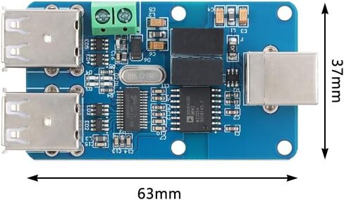 1Pc 4-Channel ADUM3160 USB Isolator USB HUB Isolation Module Coupling Protection Board in Saudi Arabia
