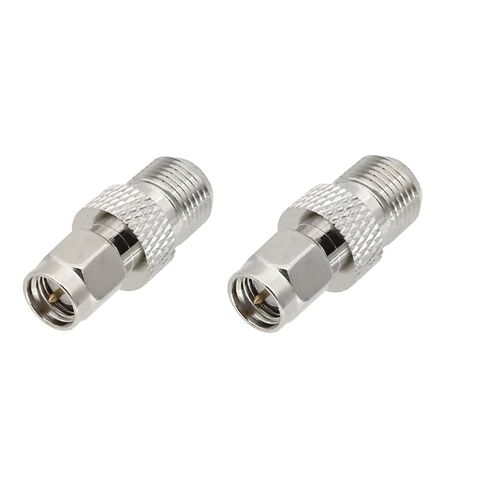 F TV Female Jack to SMA Male Plug Straight RF Adapter Connector Coaxial High Quanlity Wire Terminals in Kuwait